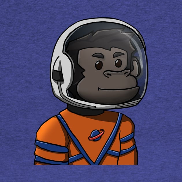 astronout ape by oim_nw